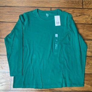 Kim Rogers Long Sleeve Tee – 1X – NWT 💚